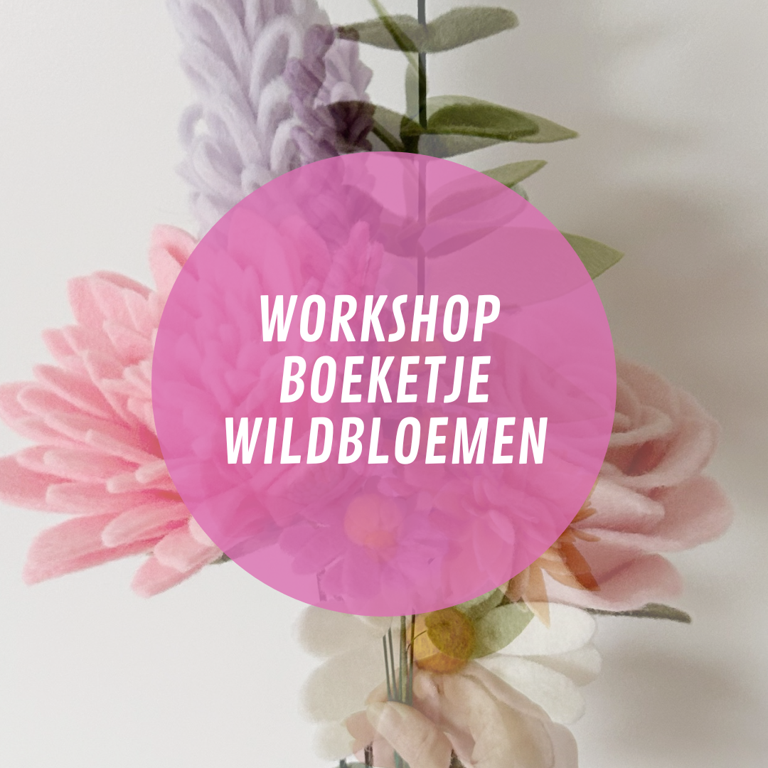 Workshop Viltbloemen 13 sept ‘25