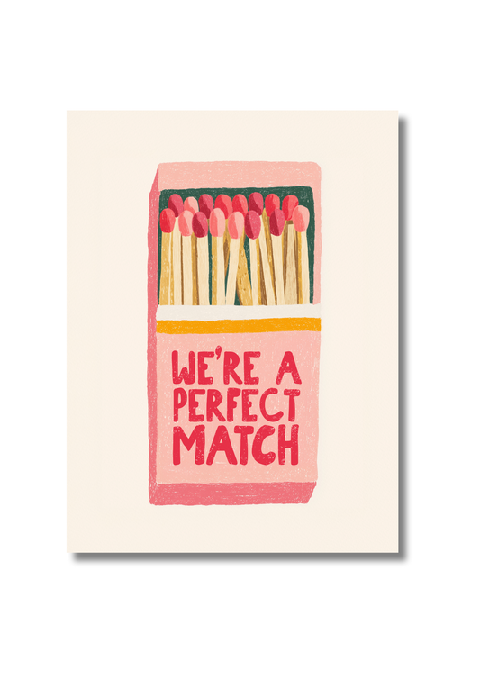 Kaart A6 - Perfect Match
