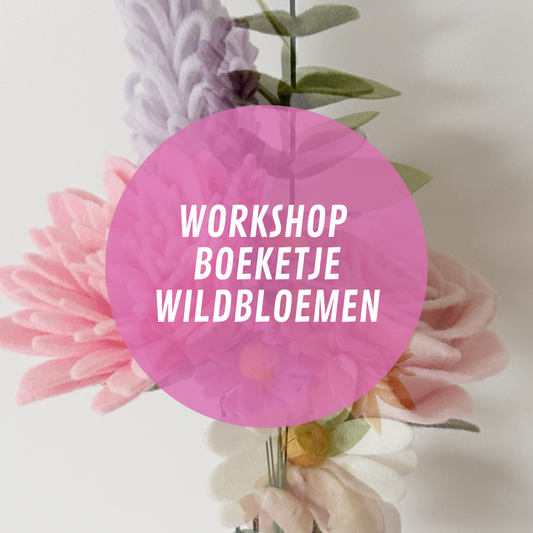 Workshop Viltbloemen 13 sept ‘25