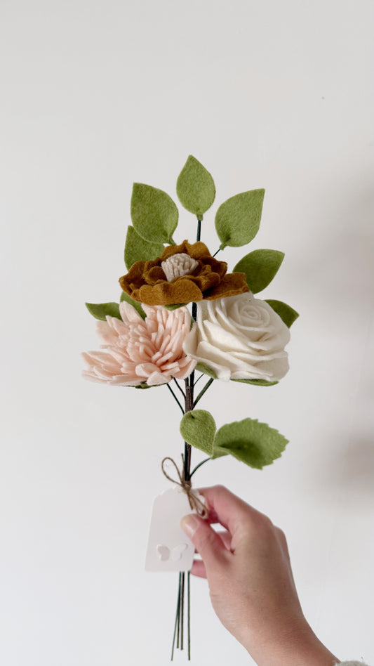 Mini Boeket Warm Tones