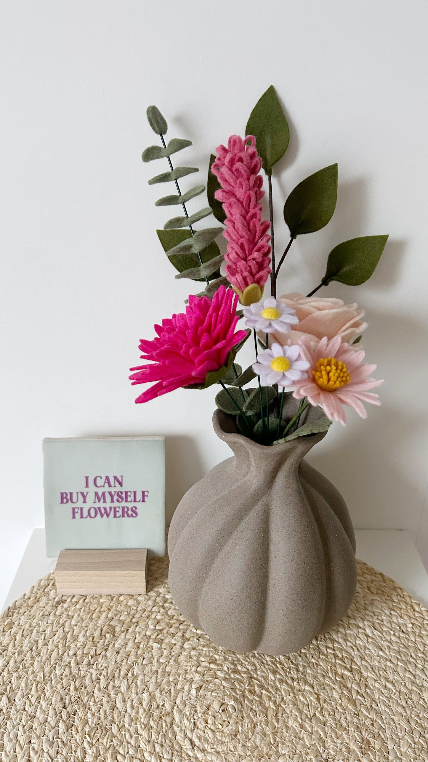 Klein Boeket Happy Pink