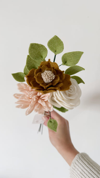 Mini Boeket Warm Tones
