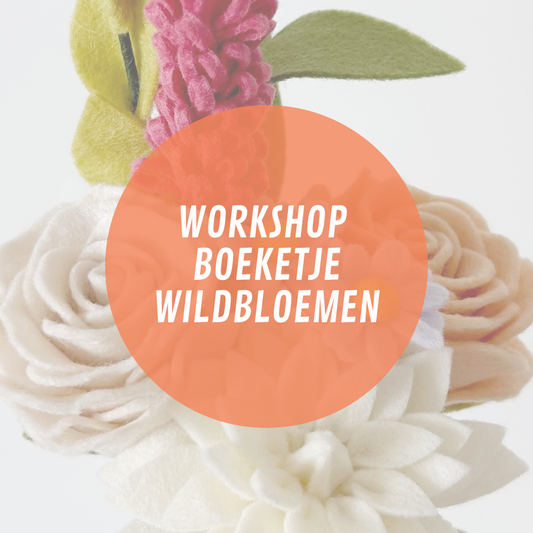 Workshop Viltbloemen 8 nov ‘25