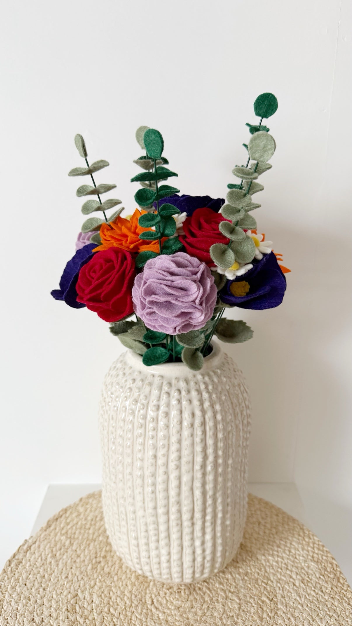 Vaas - Steen Beige Reliëf