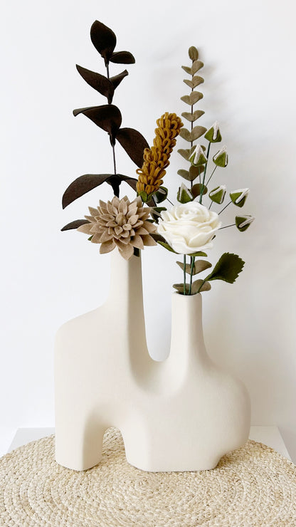 Vaas - Keramiek Zand Organisch