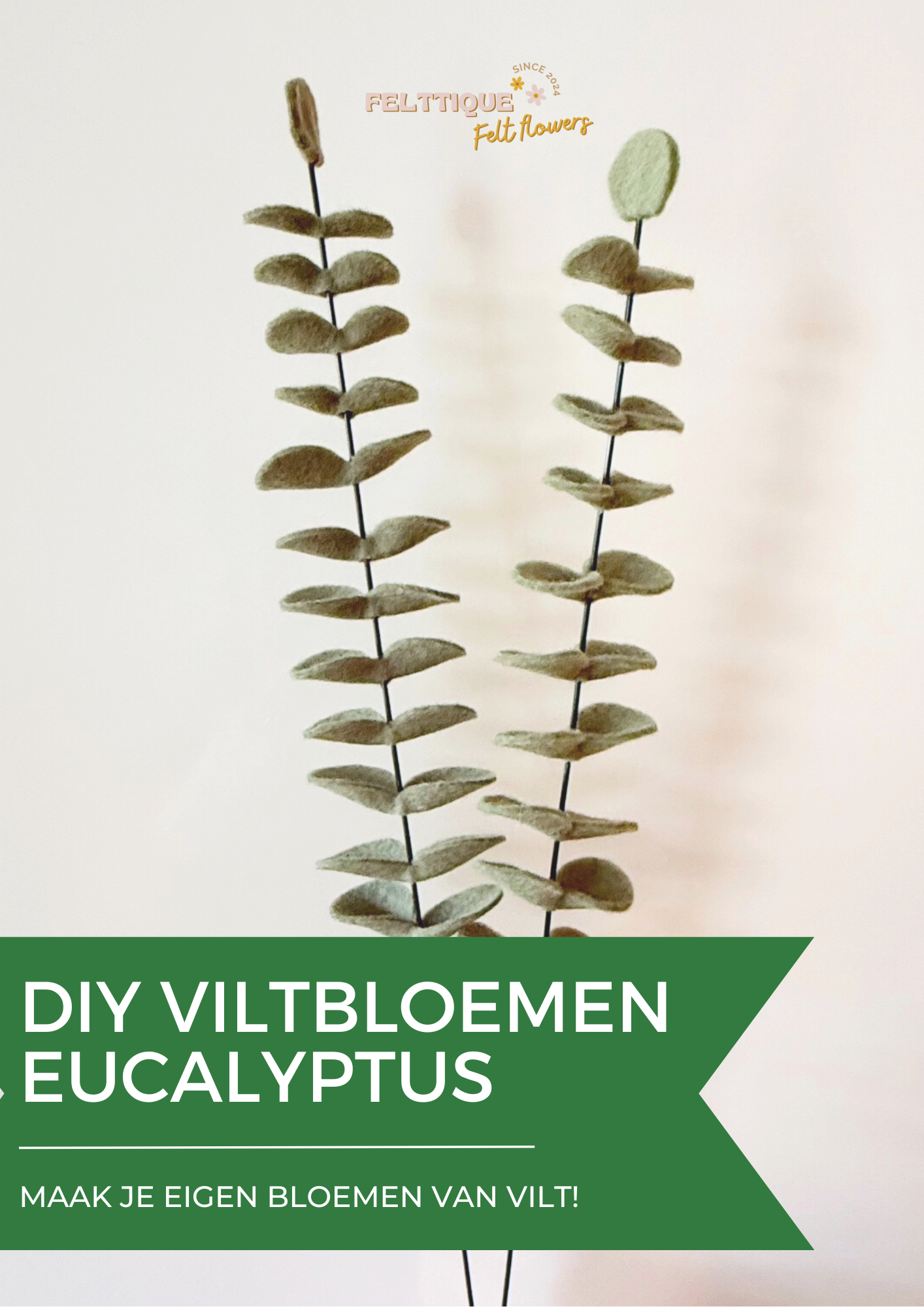 DIY-Box viltbloemen Eucalyptus